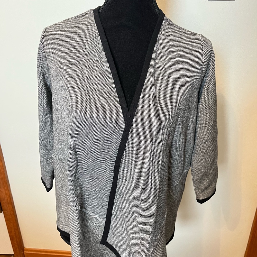 Alfani Black and Gray Knit Sweater